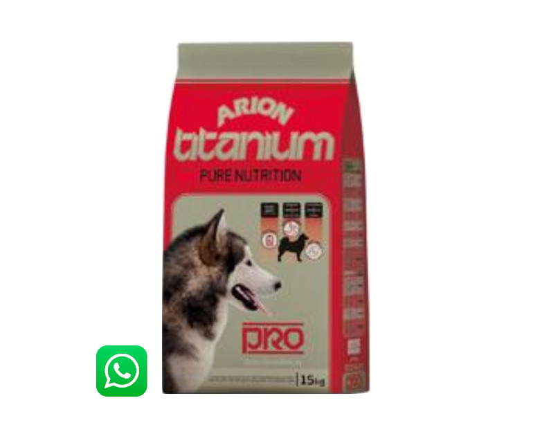 consonante sensor Propuesta alternativa ARION Titanium Pro 15 Kg - Alimentando tu Mascota