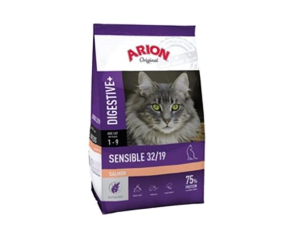 ARION - Original Cat Sensible Salmón - Formatos 2 Kg y 7.5 Kg